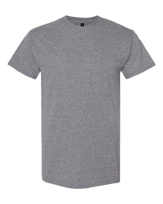 Graphite Heather Gildan 5000