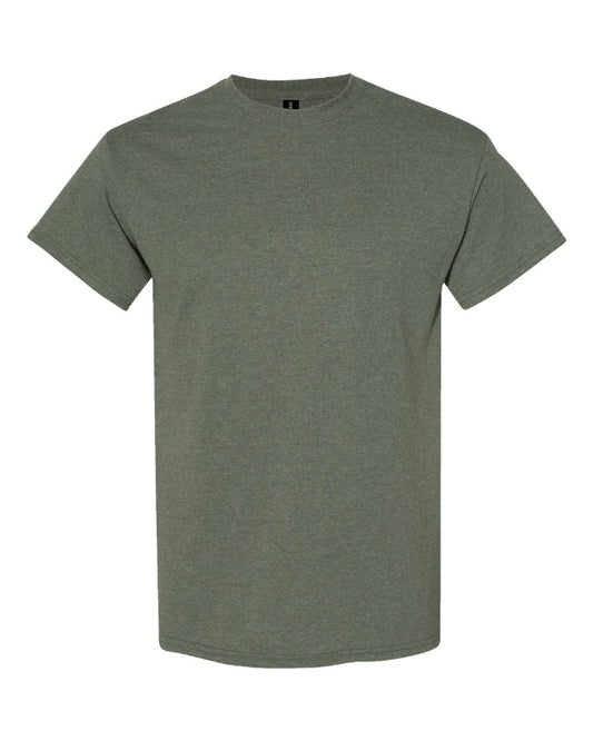 Heather Military Green Gildan 5000