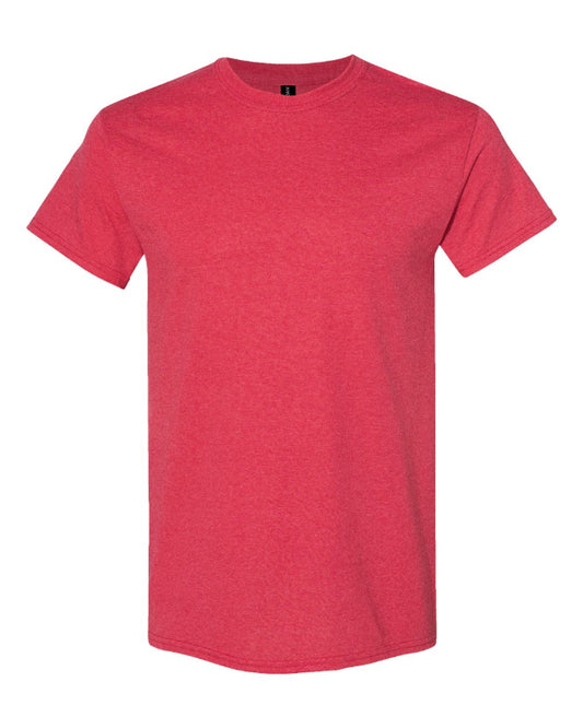 Heather Red Gildan 5000