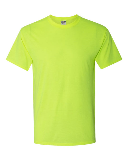 Safety Green Jerzees® Dri-Power® 50/50 Cotton/Poly T-Shirt